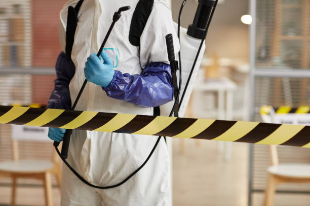 Professional Biohazard technician working in Union City, GA